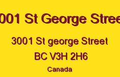 3001 St George Street 3001 ST GEORGE V3H 2H6